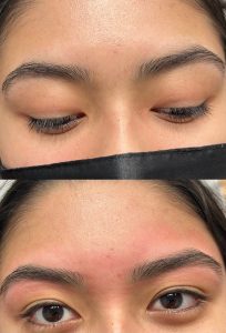 Threading before n after